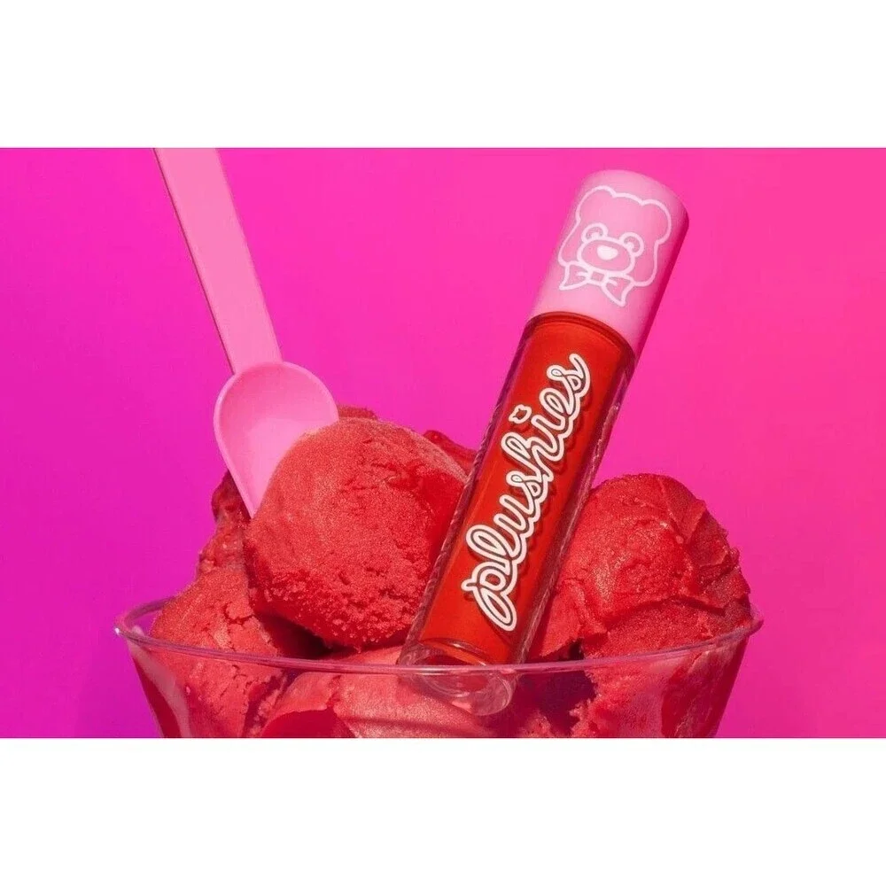2X Lime Crime Plushies Sorbet Soft Focus Lip Veil Liquid Lipstick 0.11